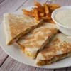 Triple Cheese Quesadilla